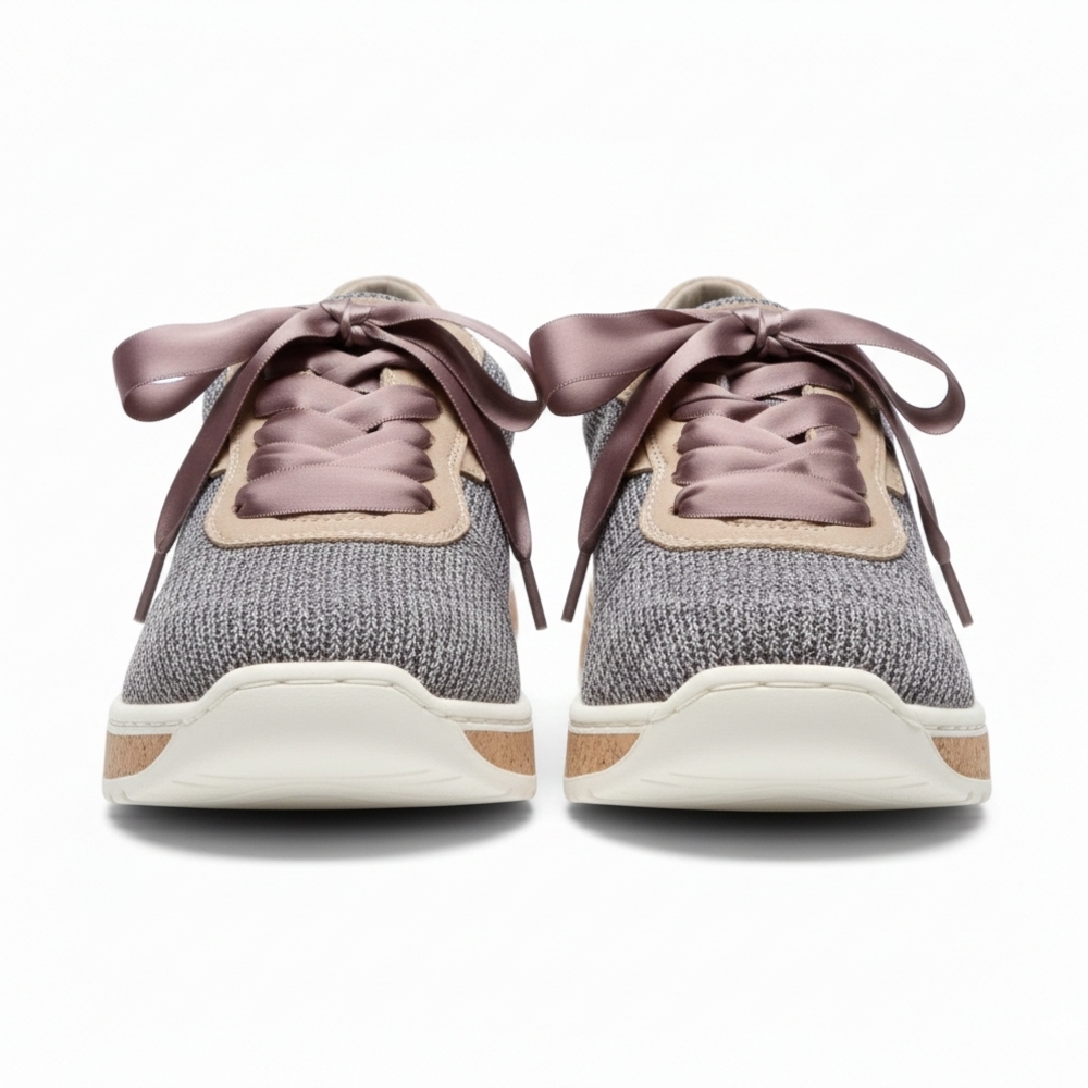 ​🩷🩶💙NIB | Rieker Ribbon-Lace Runners in Pink, Grey & Blue 🩷🩶💙